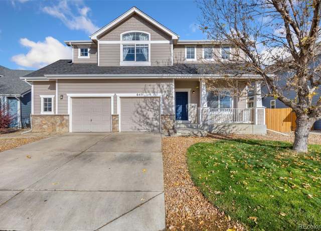Property at 645 Short Ct, Dacono, CO 80514, 5 beds, 3 baths