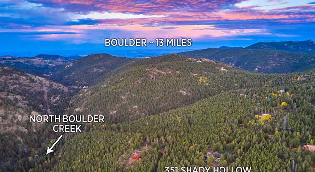 Photo of 351 Shady Hollow Rd, Nederland, CO 80466