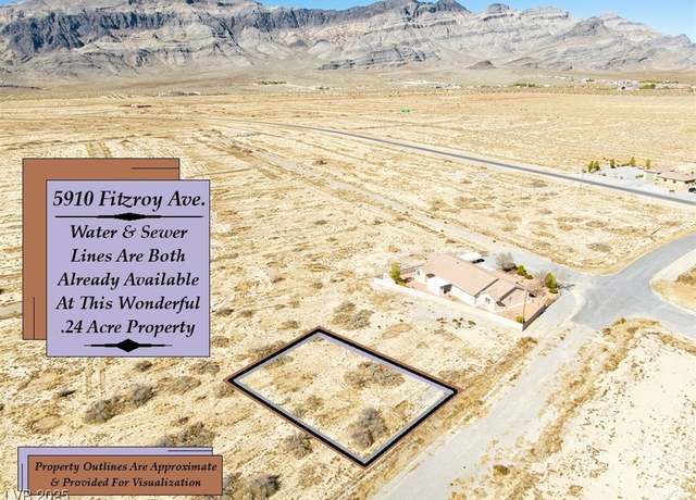 Property at 5910 N Fitzroy Ave, Pahrump, NV 89060