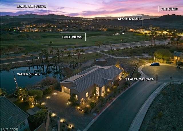 Property at 91 Alta Cascata Pl, Henderson, NV 89011, 3 beds, 2.5 baths