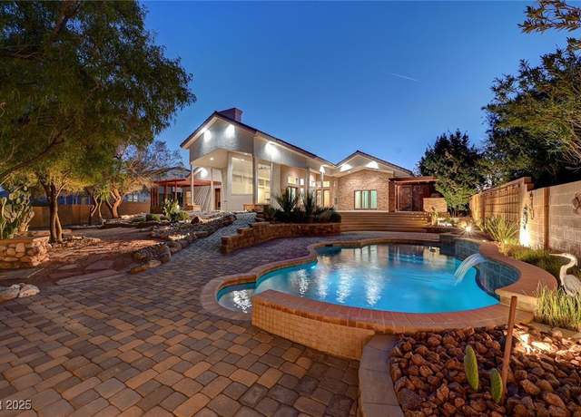 Property at 8470 S Pioneer Way, Las Vegas, NV 89113, 4 beds, 3 baths