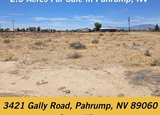 Property at 3421 Gally Rd, Pahrump, NV 89060