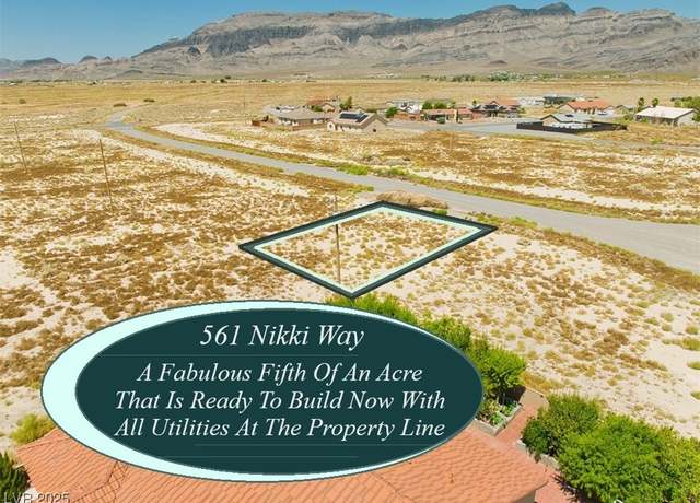 Property at 561 W Nikki Way, Pahrump, NV 89060