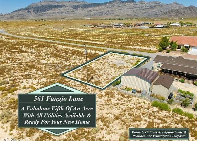 Property at 561 Fangio Ln, Pahrump, NV 89060