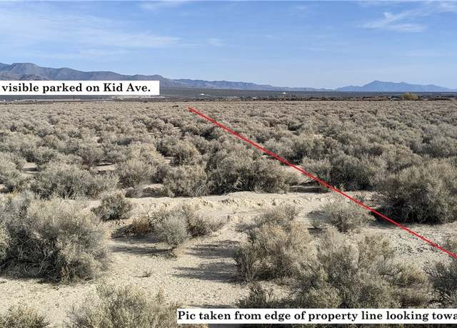 Property at 3950 S Kid Ave, Pahrump, NV 89048