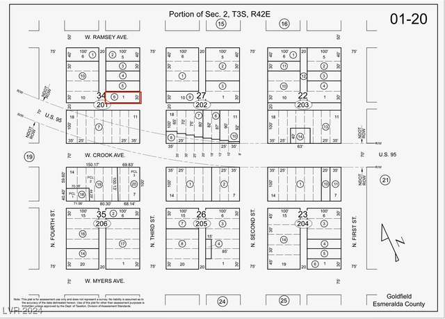 Property at 309 N Third St, Goldfield, NV 89013