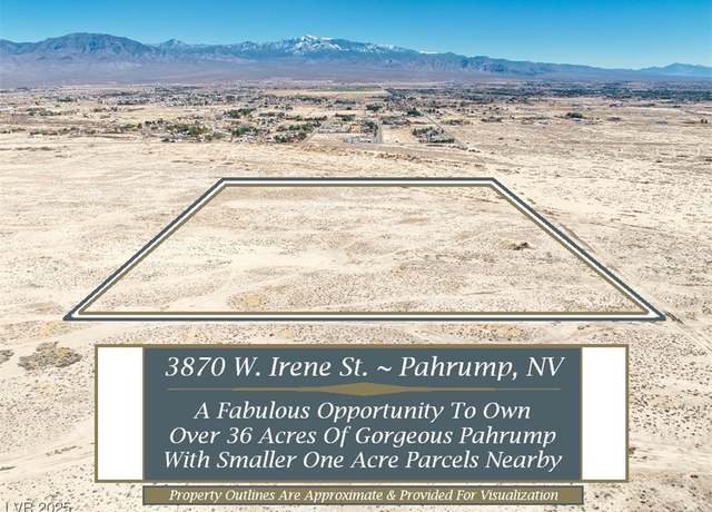 Property at 3870 W Irene St, Pahrump, NV 89060
