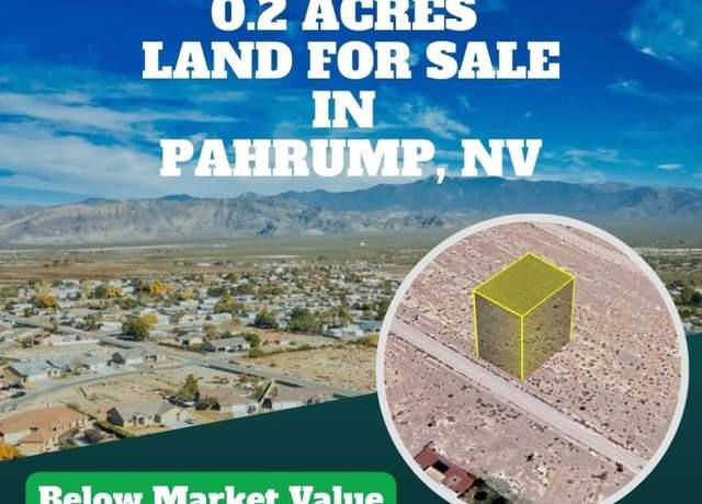 Property at 6850 N Parque Ave, Pahrump, NV 89060