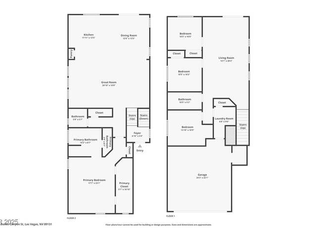 Property at 8745 Dodds Canyon St, Las Vegas, NV 89131, 4 beds, 2.5 baths