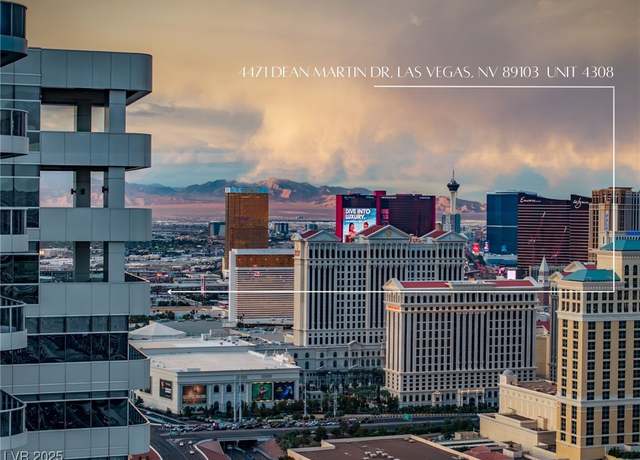 Property at 4471 Dean Martin Dr #4308, Las Vegas, NV 89103, 4 beds, 4 baths