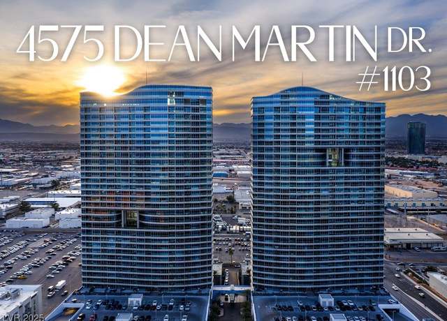 Property at 4575 Dean Martin Dr #1103, Las Vegas, NV 89103, 2 beds, 2 baths