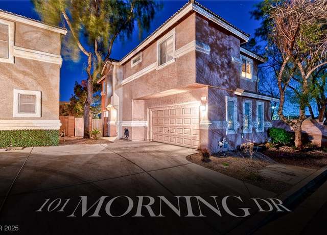 Property at 101 Morning Dr, Henderson, NV 89012, 3 beds, 2.5 baths