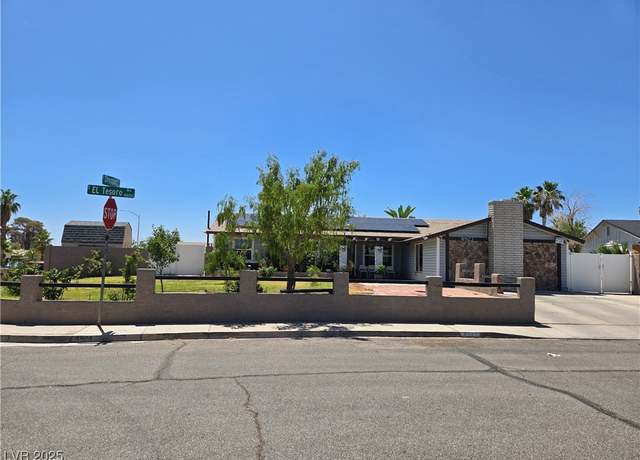 Property at 4823 El Tesoro Ave, Las Vegas, NV 89121, 5 beds, 3 baths