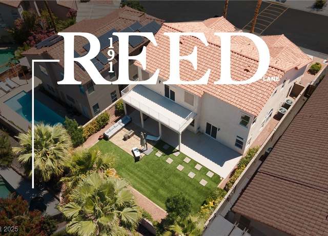 Property at 191 Reed Ln, Henderson, NV 89074, 4 beds, 3.5 baths