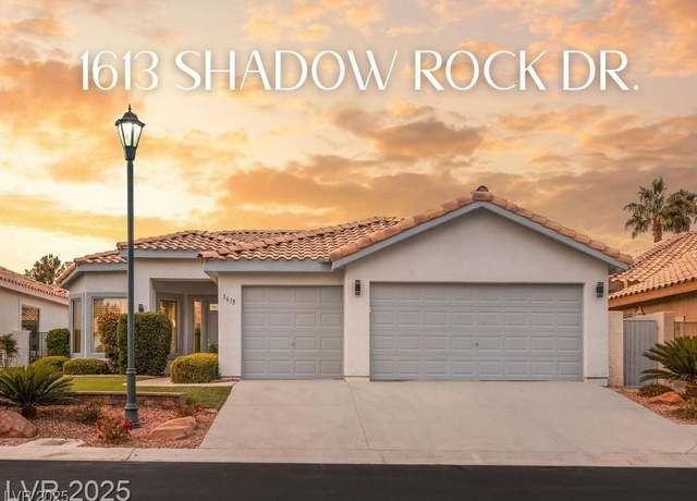 Property at 1613 Shadow Rock Dr, Las Vegas, NV 89117, 2 beds, 2 baths