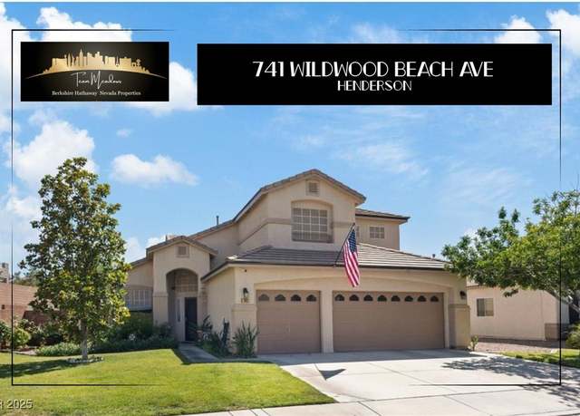 Property at 741 Wildwood Beach Ave, Henderson, NV 89052, 4 beds, 3 baths