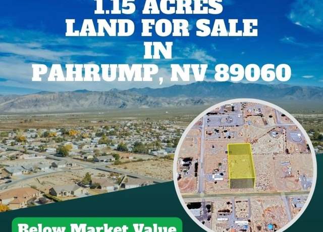 Property at 2201 N Leslie St, Pahrump, NV 89060