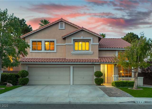 Property at 2232 Le Conte Ave, Henderson, NV 89074, 4 beds, 3 baths
