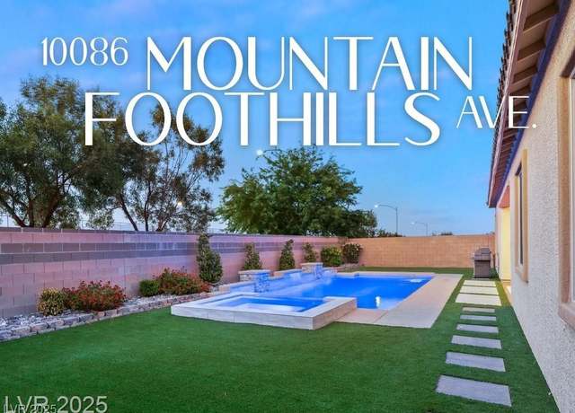 Property at 10086 Mountain Foothills Ave, Las Vegas, NV 89149, 4 beds, 3.5 baths