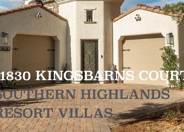 Property at 11830 Kingsbarns Ct, Las Vegas, NV 89141, 4 beds, 3.5 baths