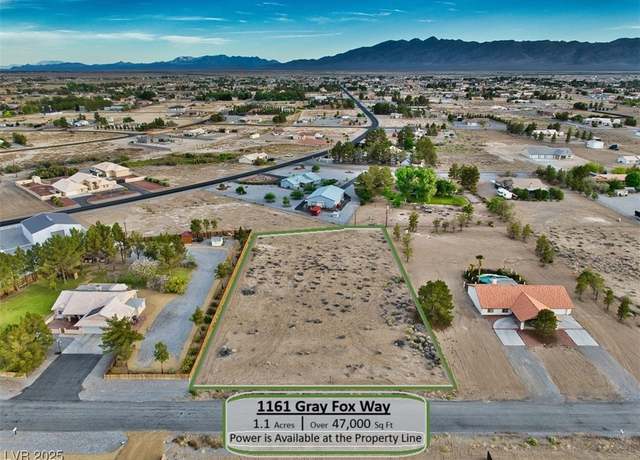 Property at 1161 Gray Fox Way, Pahrump, NV 89048