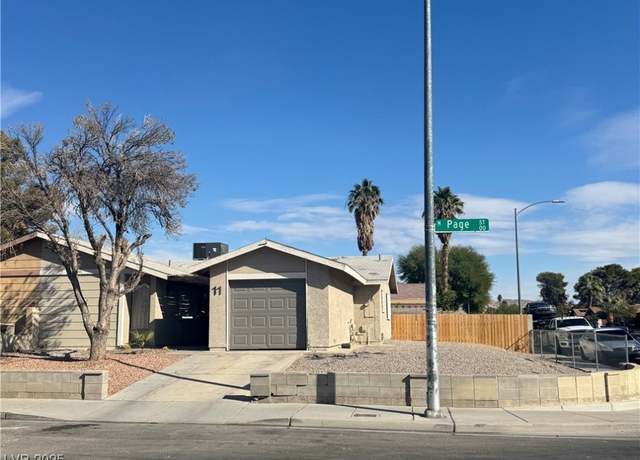 Property at 11 Page St, Las Vegas, NV 89110, 3 beds, 1.5 baths