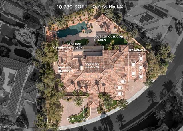 Property at 2540 Red Arrow Dr, Las Vegas, NV 89135, 7 beds, 8 baths