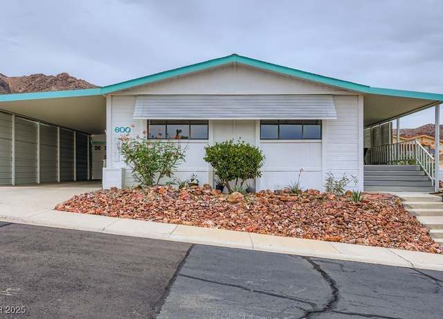 Property at 600 Mount Antero Way, Boulder City, NV 89005, 2 beds, 2 baths