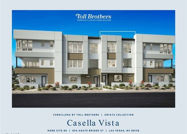 Property at 654 Agate Bridge St, Las Vegas, NV 89138, 3 beds, 3 baths