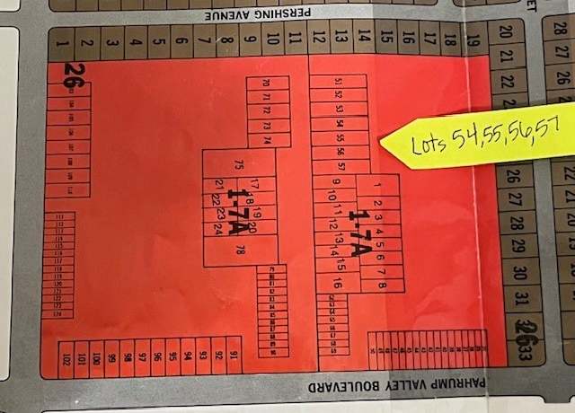 Property at 1700 Pahrump Valley Blvd Unit 54,55,56,&57, Pahrump, NV 89048