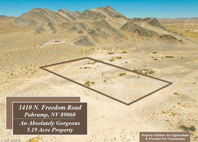 Property at 1410 N Freedom Rd, Pahrump, NV 89060