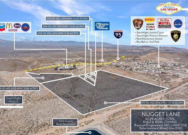Property at Nugget Ln, Searchlight, NV 89046