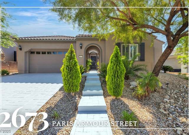 Property at 2673 Paris Amour St, Henderson, NV 89044, 4 beds, 2.5 baths