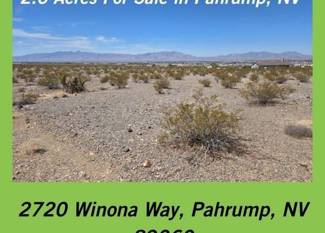 Property at 2720 E Winona Way, Pahrump, NV 89060