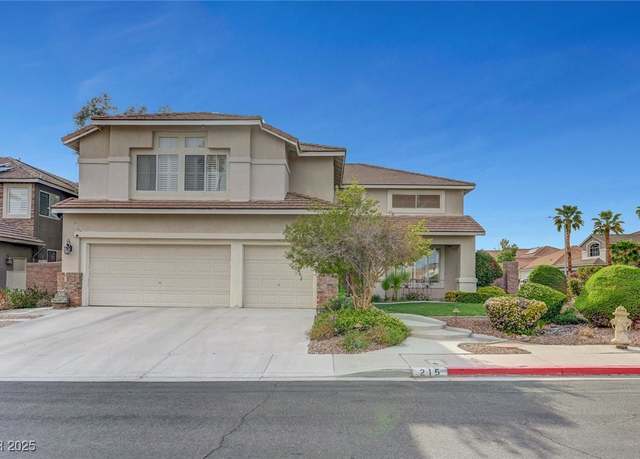 Property at 215 Sawtelle St, Henderson, NV 89074, 4 beds, 3.5 baths