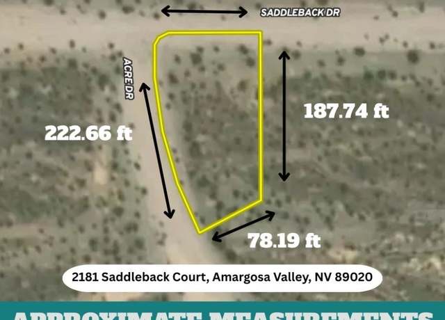 Property at 2181 Saddleback Ct, Pahrump, NV 89060