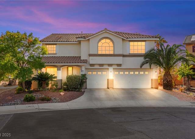 Property at 977 Courtney Valley St, Henderson, NV 89052, 5 beds, 3 baths