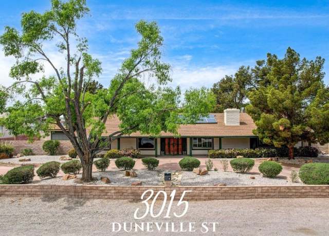 Property at 3015 Duneville St, Las Vegas, NV 89146, 3 beds, 3 baths