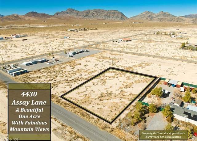 Property at 4430 Assay Ln, Pahrump, NV 89060