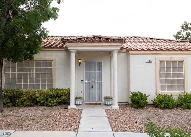 Property at 5400 Tassara Way #106, Las Vegas, NV 89108, 2 beds, 2 baths