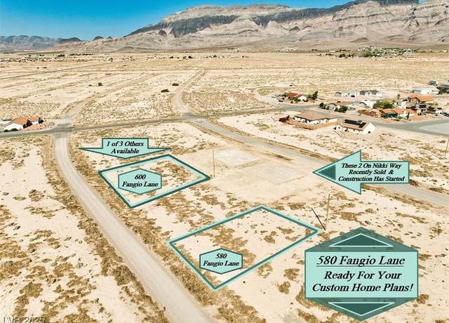 Property at 580 Fangio Ln, Pahrump, NV 89060
