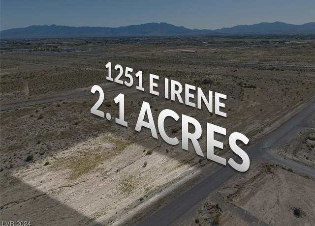 Property at 1251 E Irene St, Pahrump, NV 89060