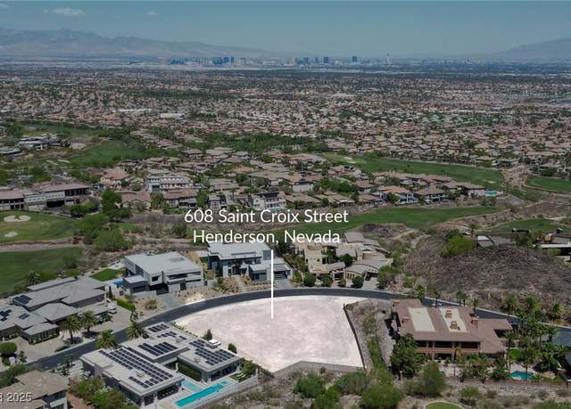 Property at 608 Saint Croix St, Henderson, NV 89012