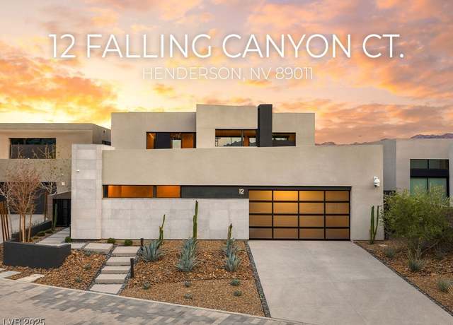 Property at 12 Falling Canyon Ct, Henderson, NV 89011, 4 beds, 4.5 baths