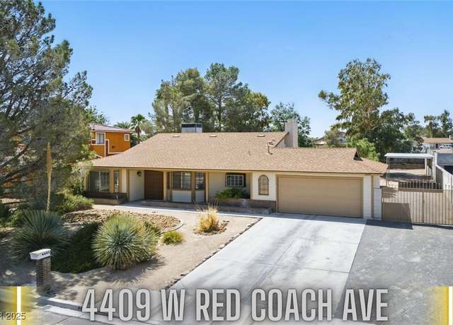 Property at 4409 W Red Coach Ave, North Las Vegas, NV 89031, 3 beds, 2 baths