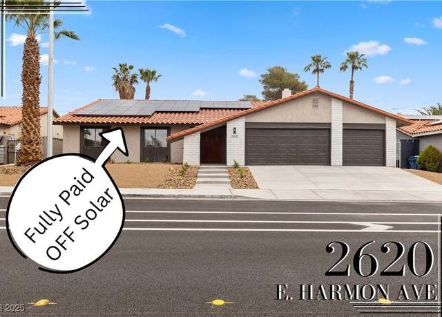 Property at 2620 E Harmon Ave, Las Vegas, NV 89121, 4 beds, 2.5 baths