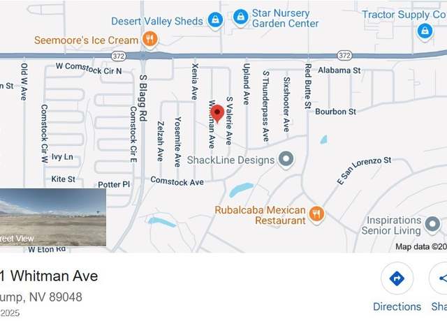 Property at 1181 S Whitman Ave, Pahrump, NV 89048