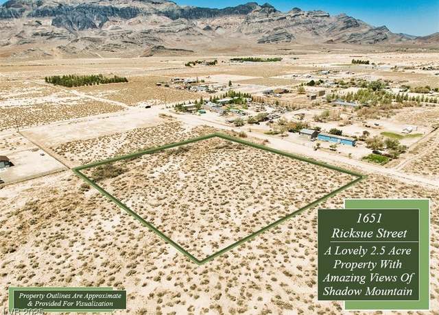Property at 1651 Ricksue St, Pahrump, NV 89060