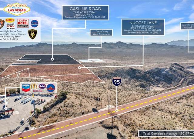 Property at S Nugget Lane & S Gasline Rd, Searchlight, NV 89046