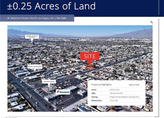 Property at W Belmont St, North Las Vegas, NV 89030